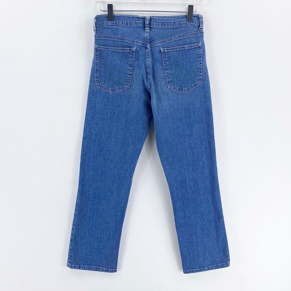 THEORY Medium Wash Cropped Jeans - Picture 4 of 8